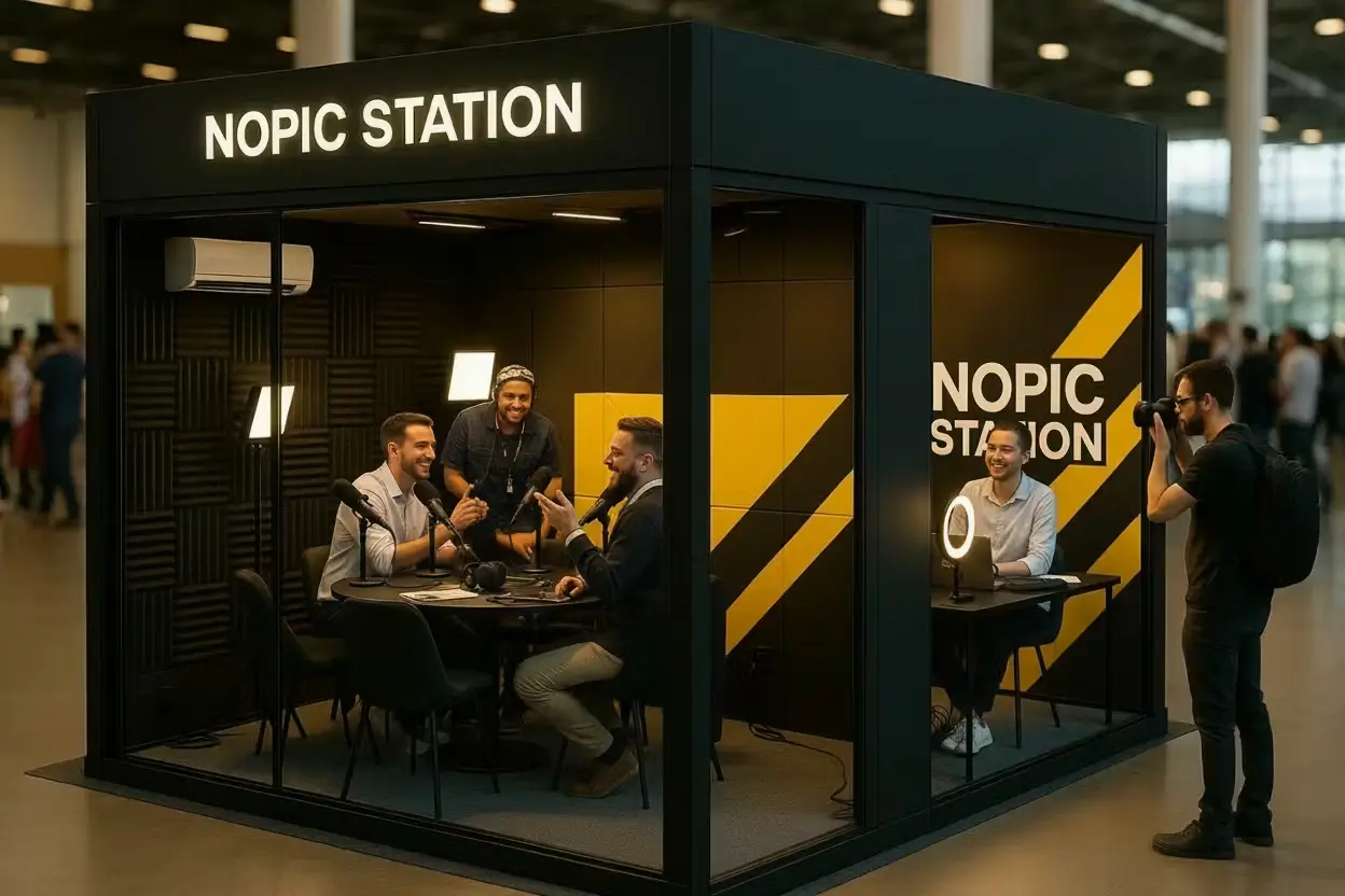 Card NOPIC Station - Plataforma de conteudo